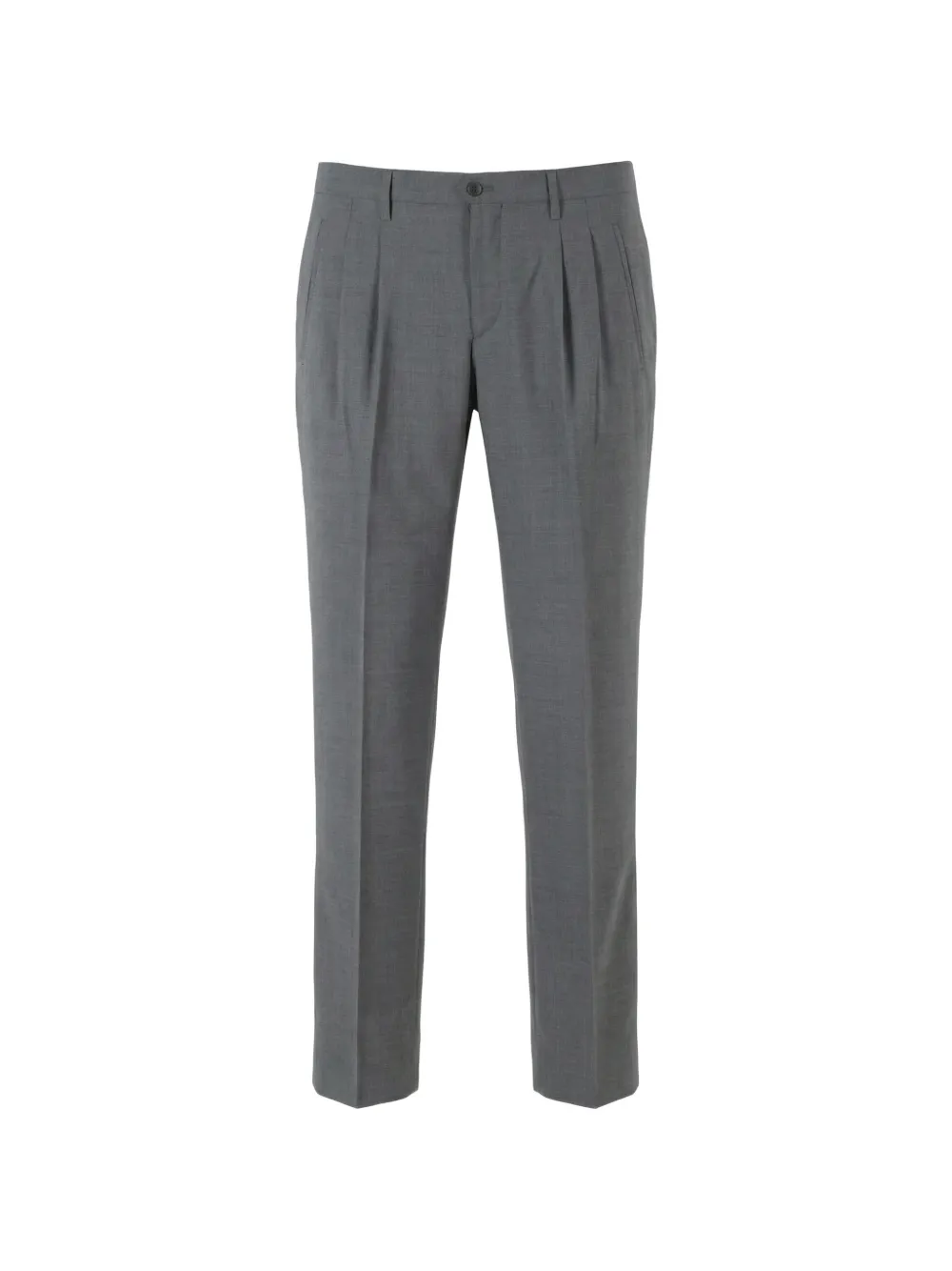 Briglia 1949 Plattis pleated trousers - Grigio