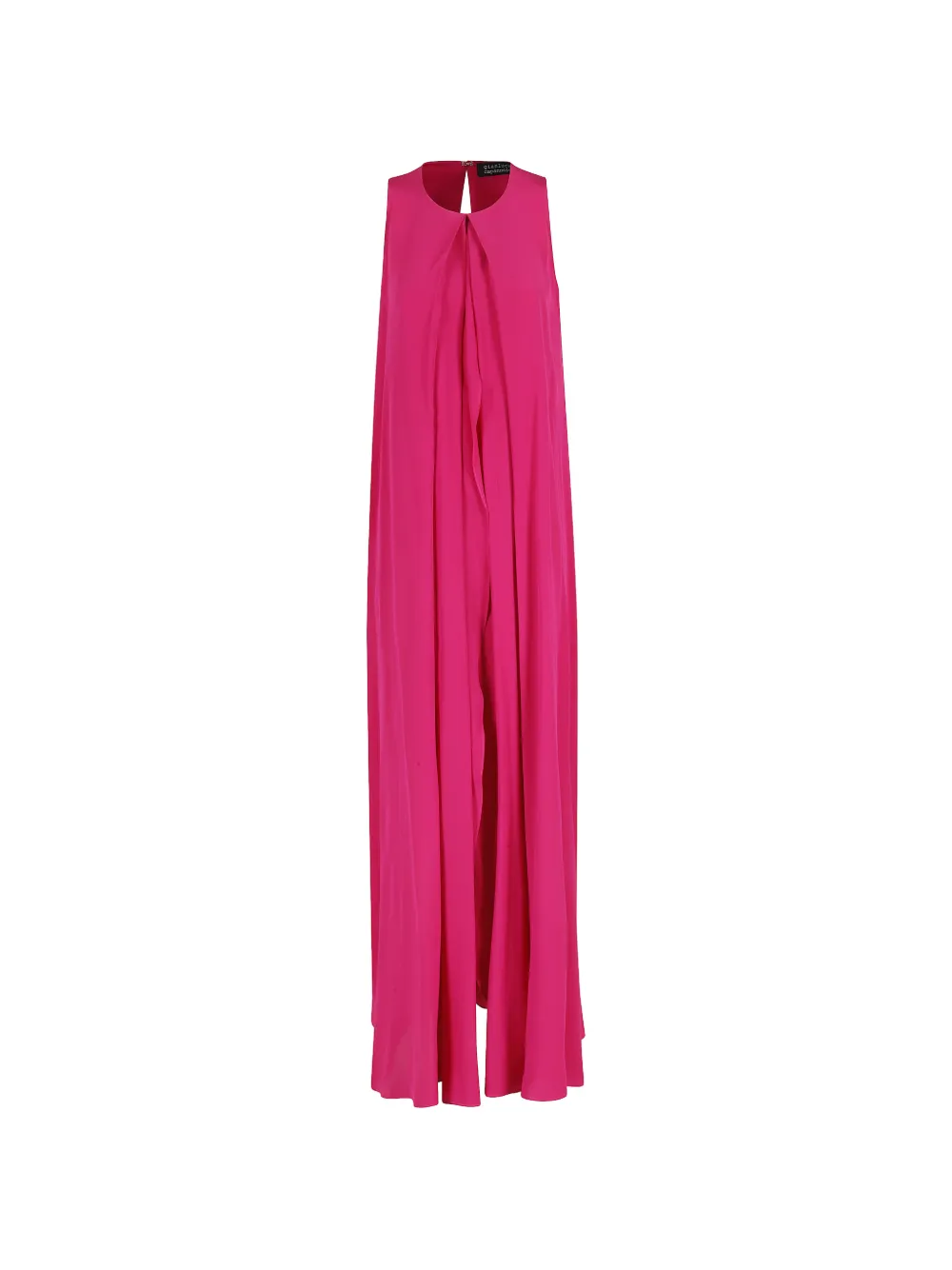 Gianluca Capannolo Anka draped silk maxi dress - Rosa