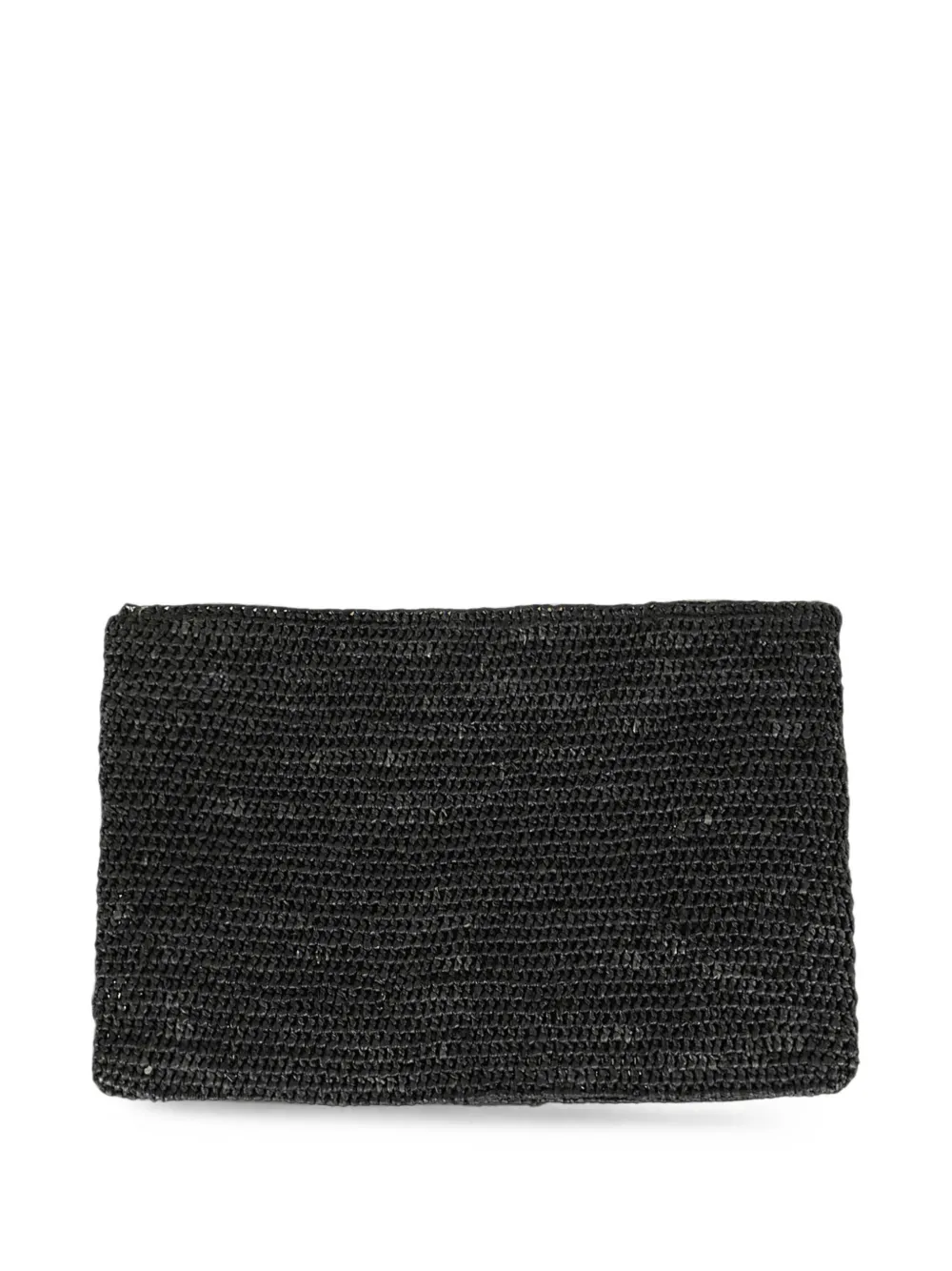 IBELIV Ampy geweven clutch Zwart