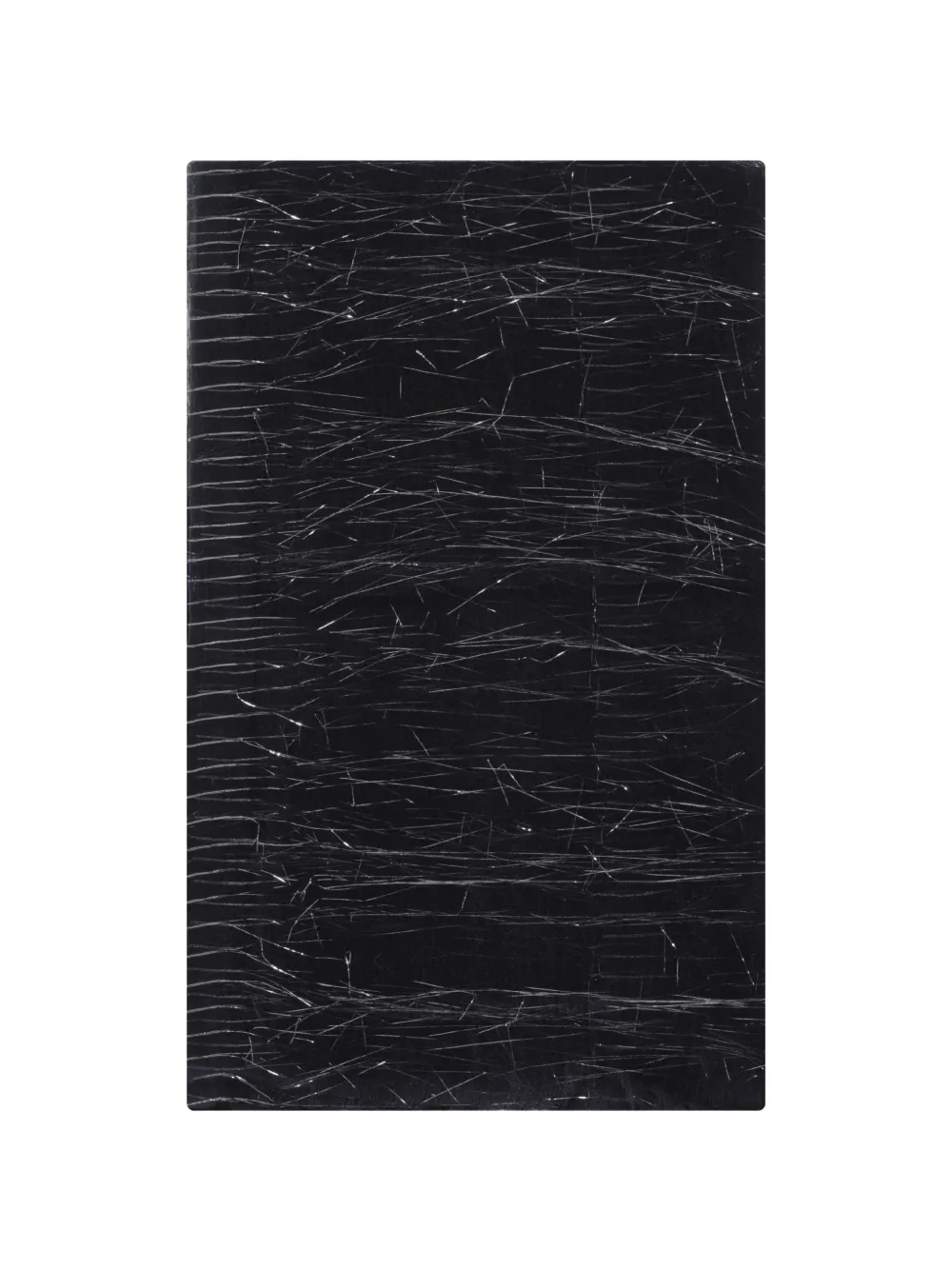 Faliero Sarti metallic-thread scarf - Nero