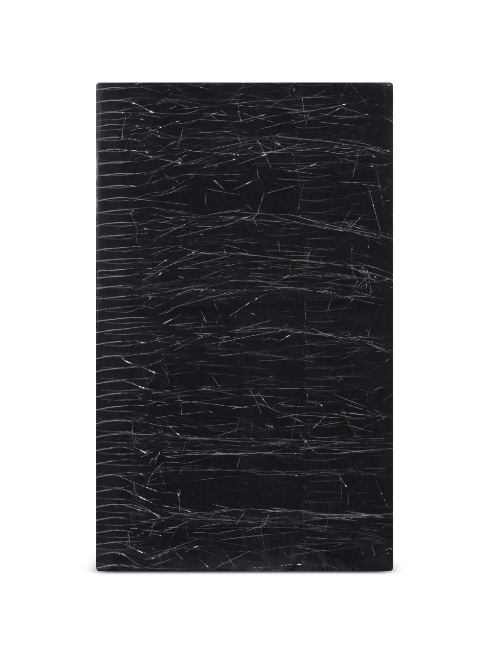 Faliero Sarti metallic-thread scarf - Nero