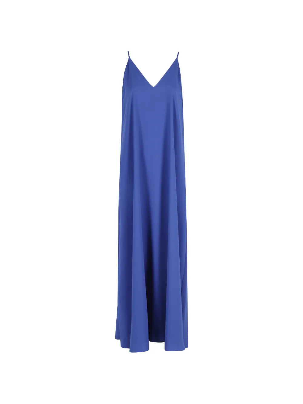 Gianluca Capannolo Rosie V-neck maxi dress - Blu