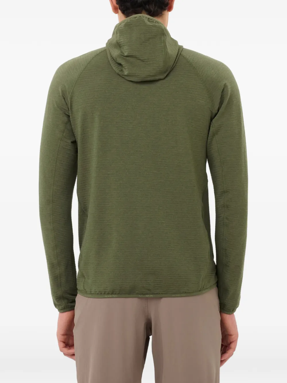 Salomon Essential jack met raglan mouwen en logo-print Groen