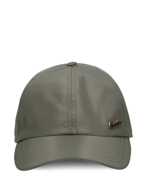 Borsalino logo-plaque baseball cap