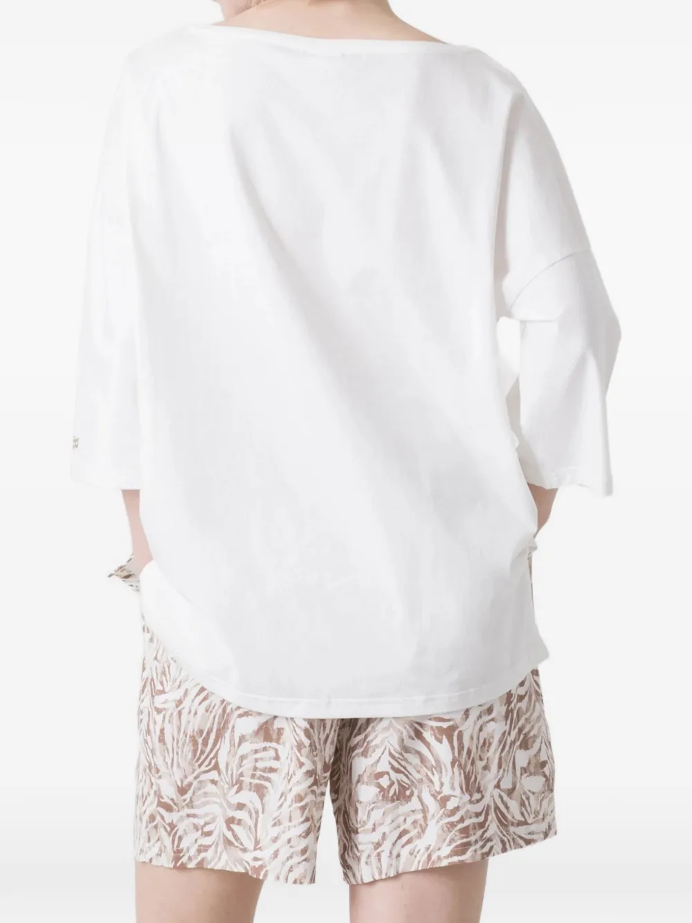  Dimensione Danza Camisa Con Estampado Abstracto - Blanco 