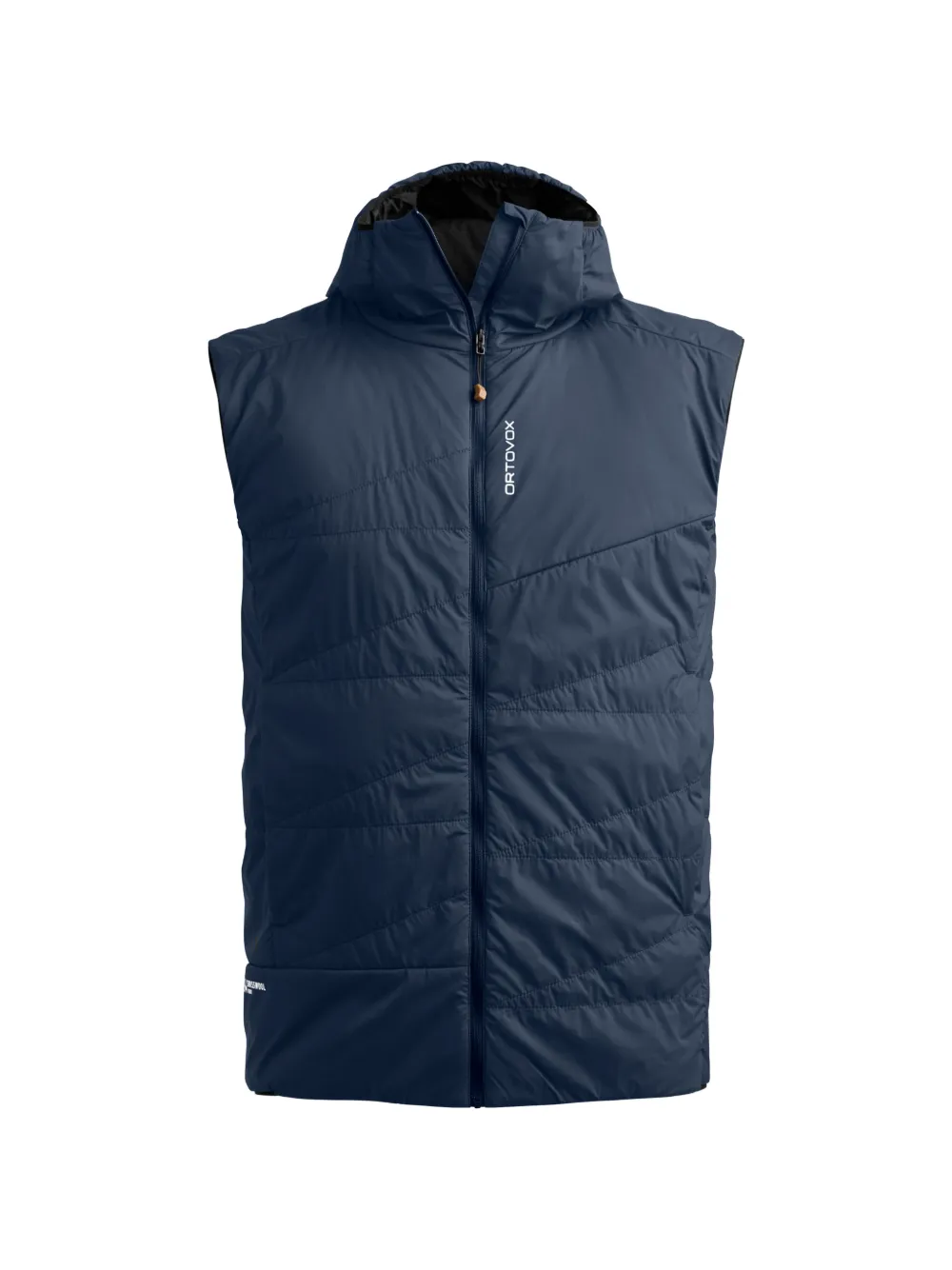 ORTOVOX Piz Duan quilted hooded gilet - Blau