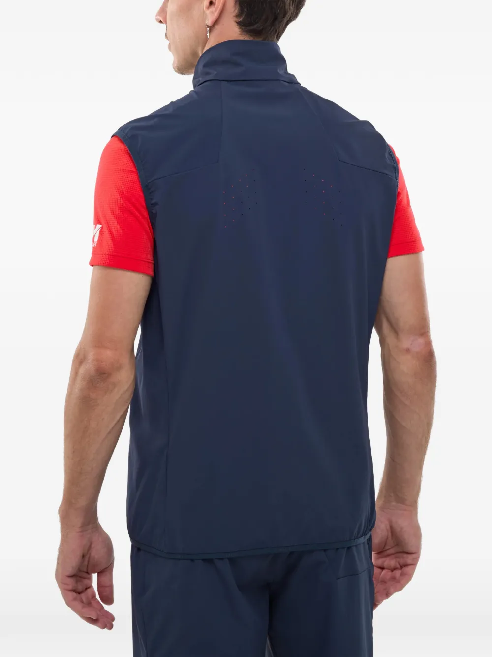  Pascal Millet Chaleco Kamet Con Logo Estampado - Azul 