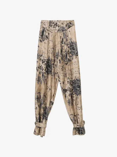Antonio Marras pantalones con estampado floral