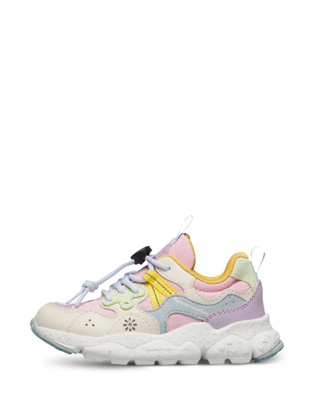 NATURINO Yamano 3 sneakers met bloemenpatroon Veelkleurig