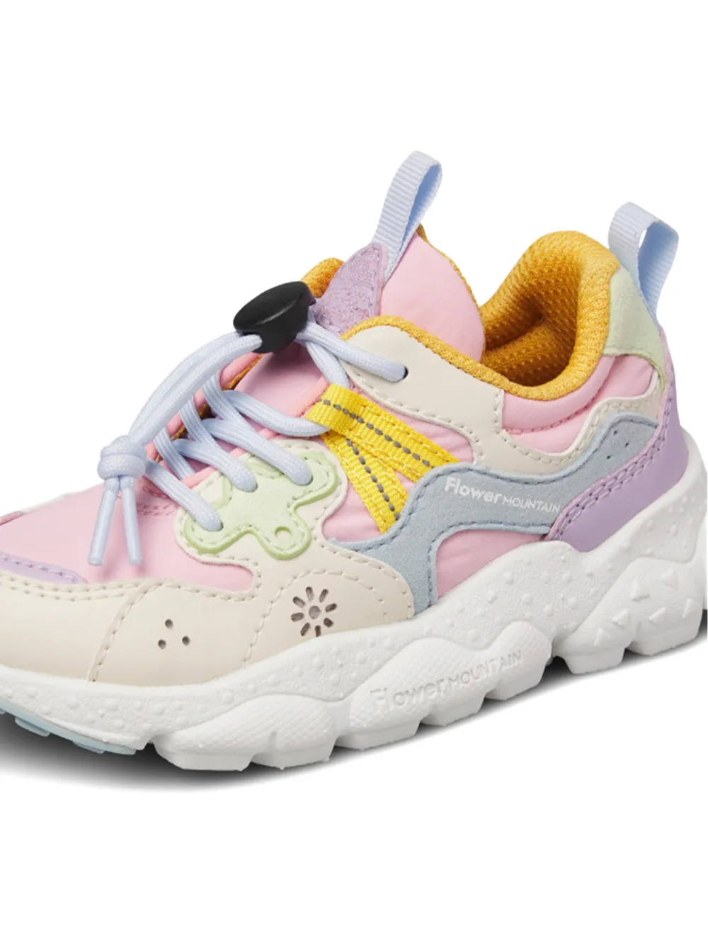 NATURINO Yamano 3 sneakers met bloemenpatroon Veelkleurig