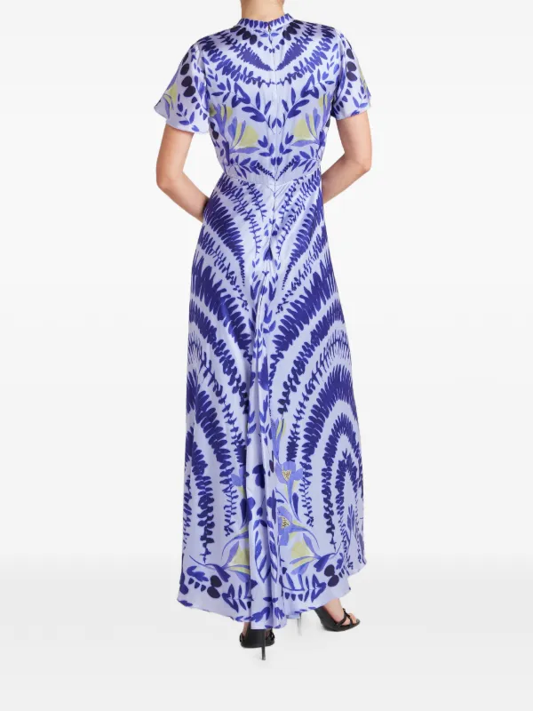 temperley london silk dress Temperley London - Ivy Gown - Lavender Blue
