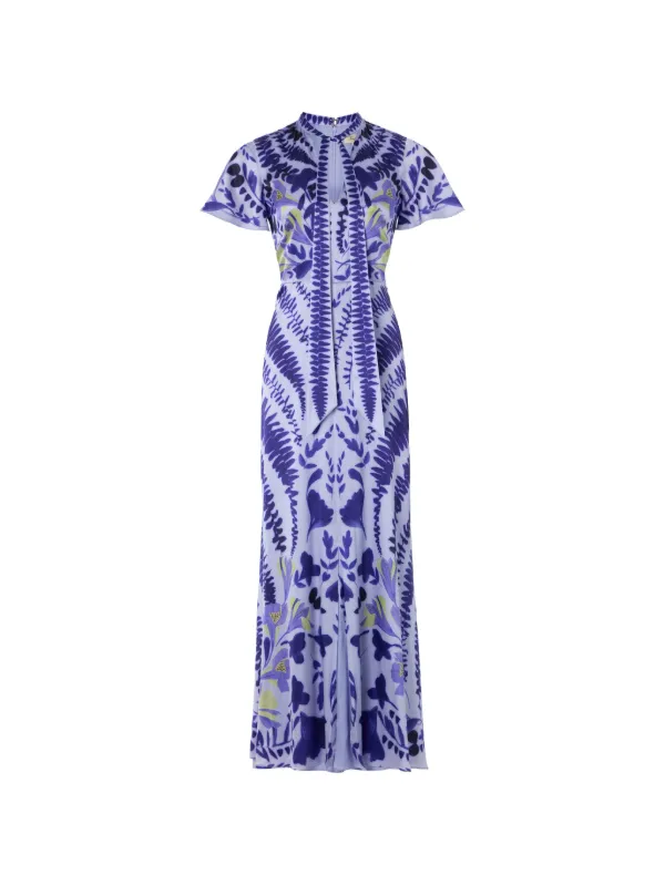 temperley london silk dress Temperley London - Ivy Gown - Lavender Blue