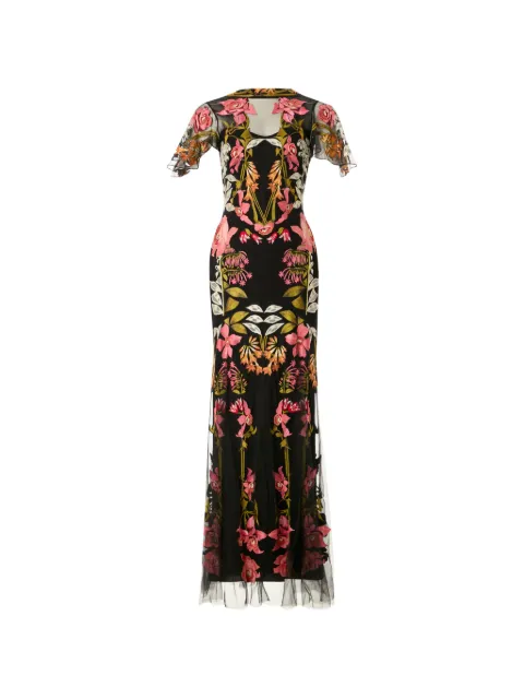Temperley London платье Lucille с вышивкой