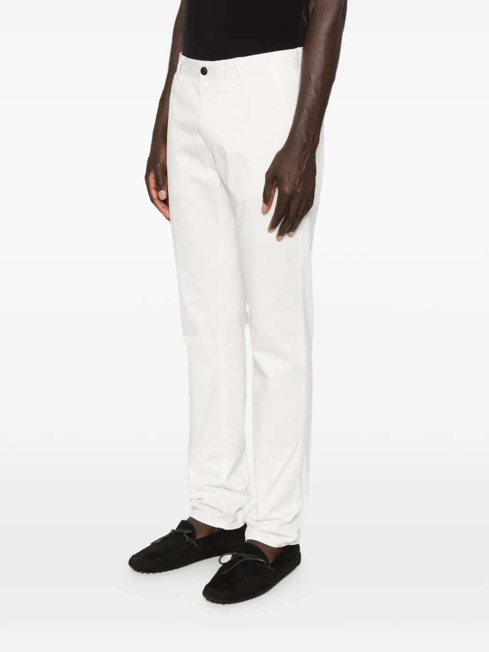 Incotex Straight broek Wit