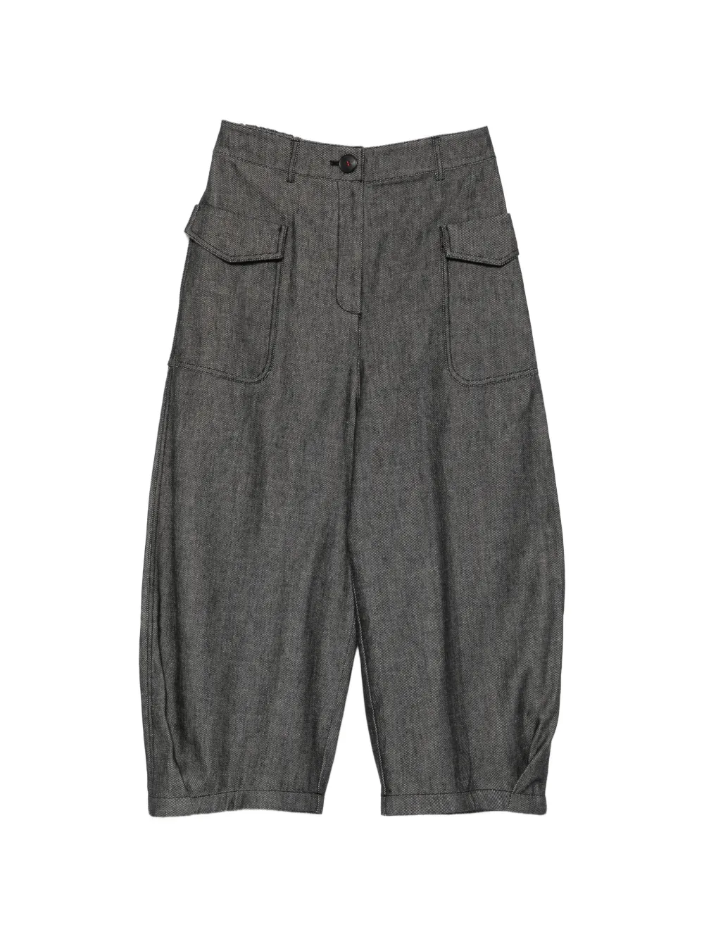 SOH belt-loops trousers - Grigio