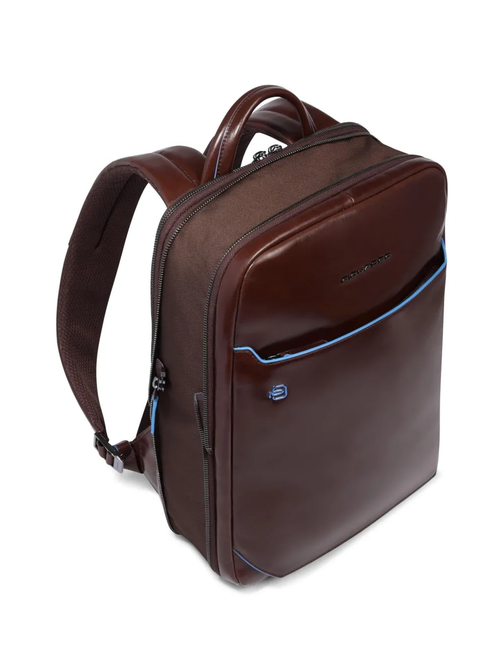 PIQUADRO Uitbreidbare 14 laptop rugzak Bruin