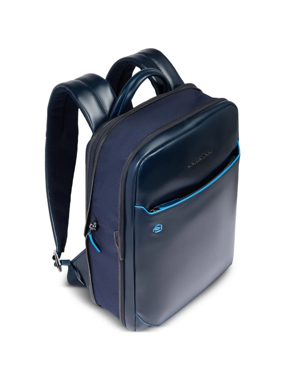 PIQUADRO Personaliseerbare 14" laptop rugzak Blauw