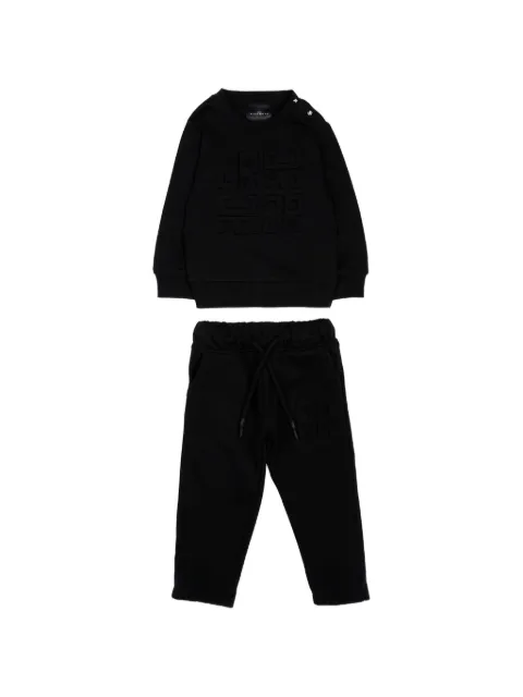 John Richmond Junior logo-embossed tracksuit set