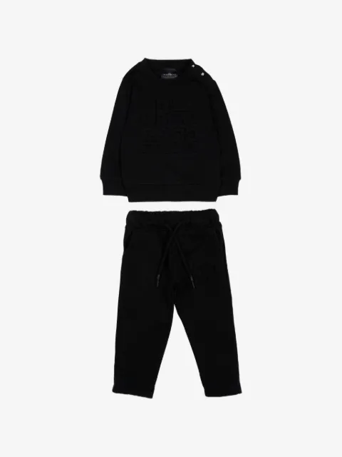 John Richmond Junior traje deportivo con logo bordado
