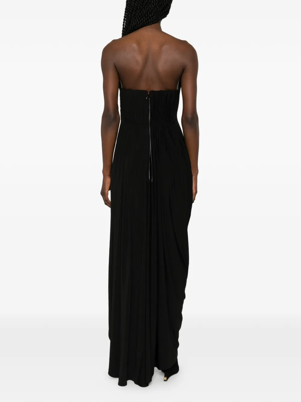 Stella McCartney Asymmetrische jurk Zwart