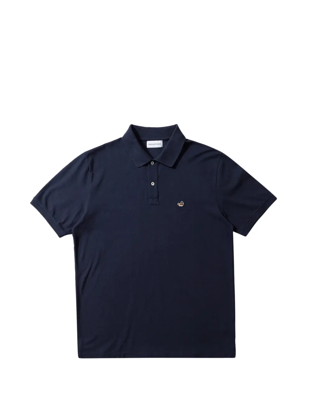 Edmmond Studios duck-embroidered polo shirt - Blu