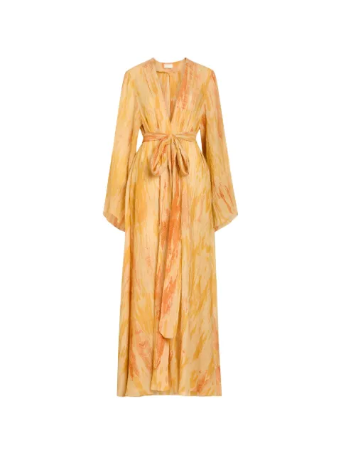 DELOS Azura abstract-print dress
