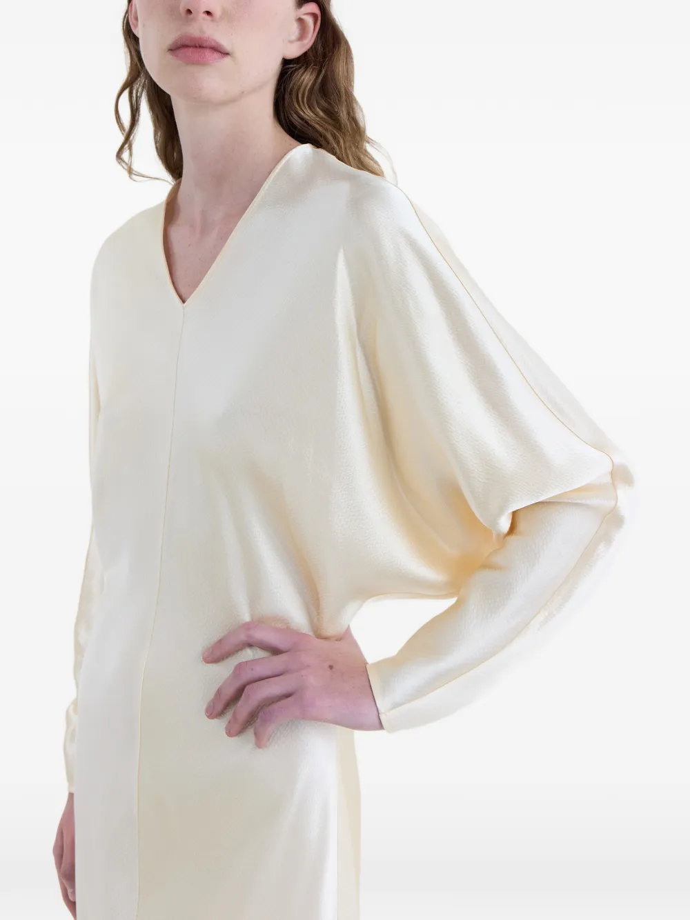FFORME Naomie maxi-jurk Beige