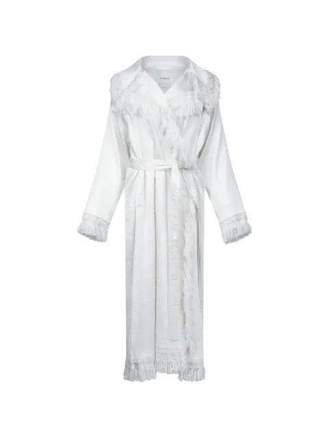 FFORME Lise fringe-trim coat