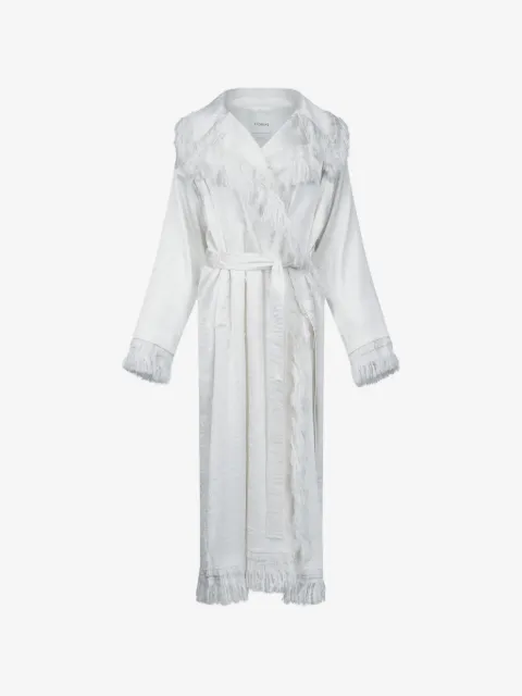 FFORME Lise fringe-trim coat