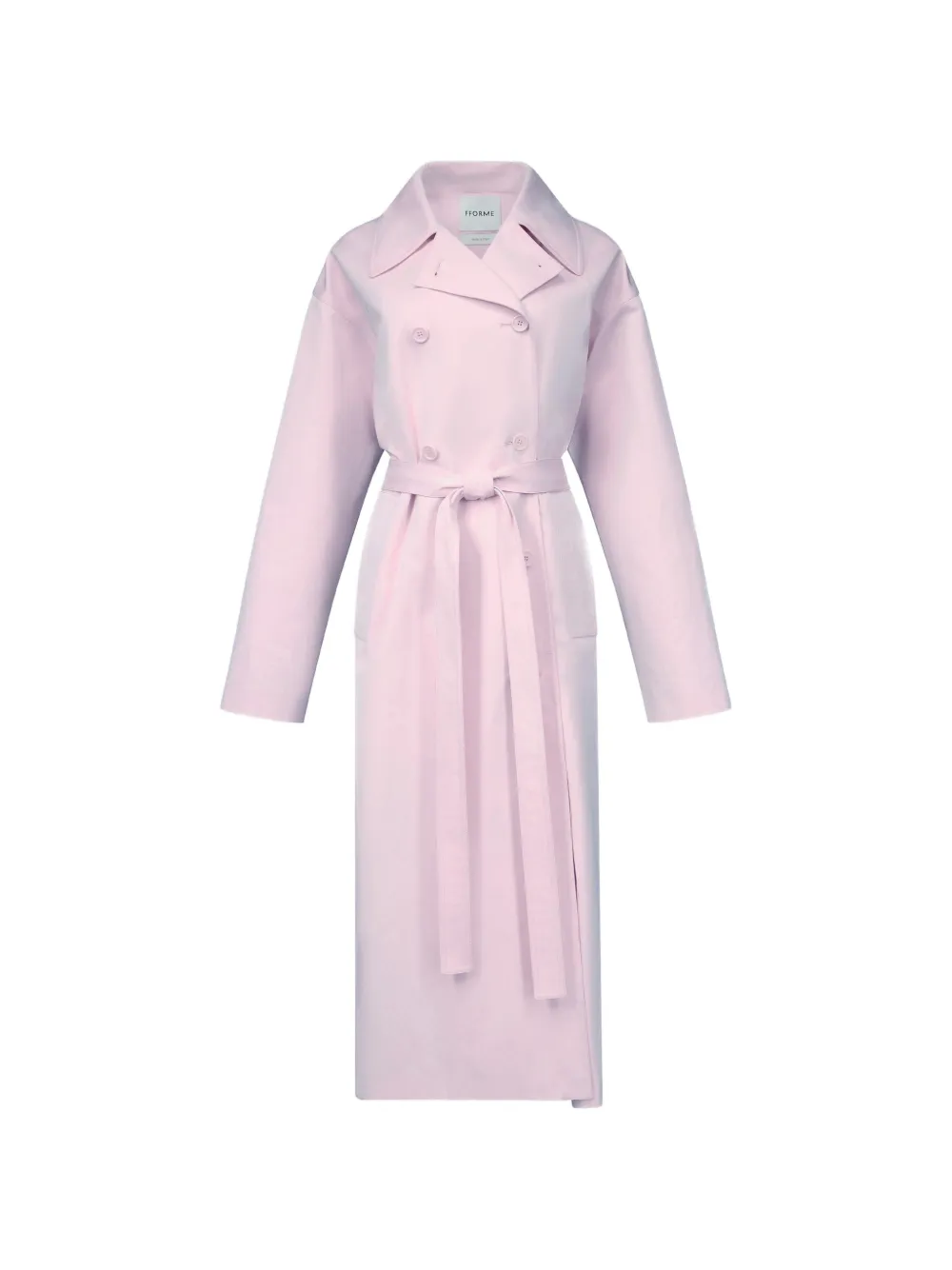 FFORME Leonie double-breasted trench coat - Rosa