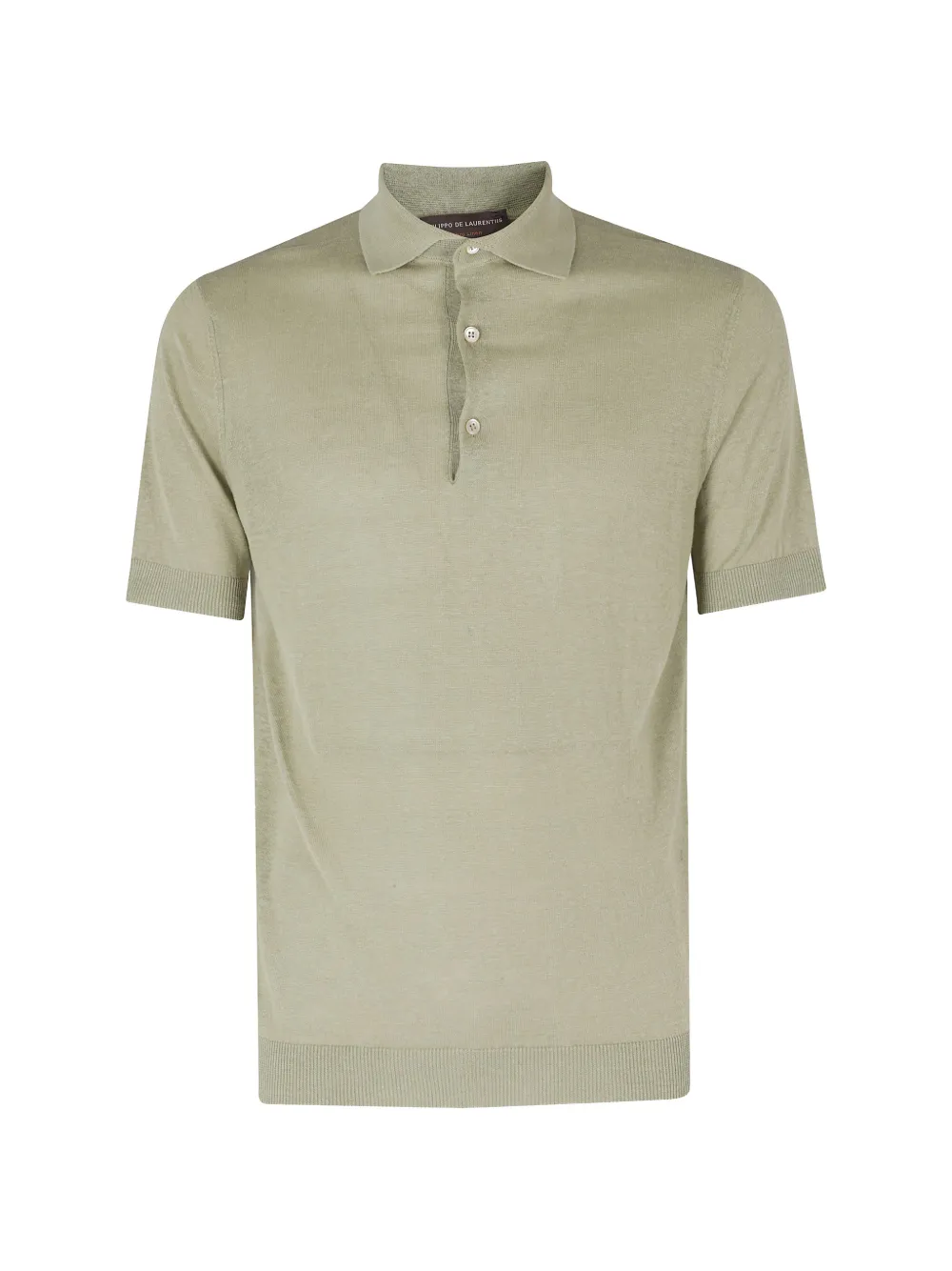 Filippo De Laurentiis short-sleeve knitted polo shirt - Grün