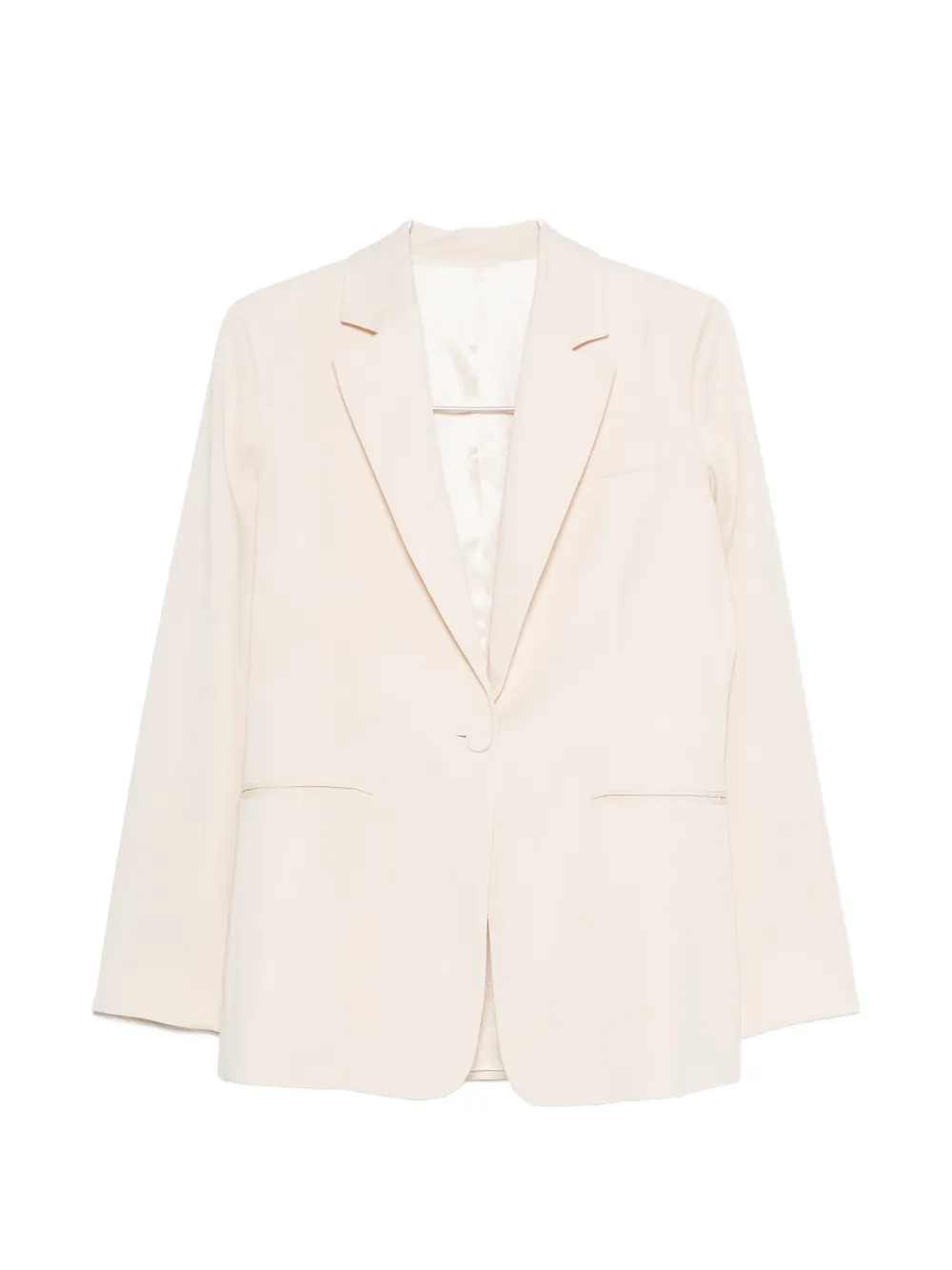 PT Torino single-breasted notch-lapel blazer - Nude
