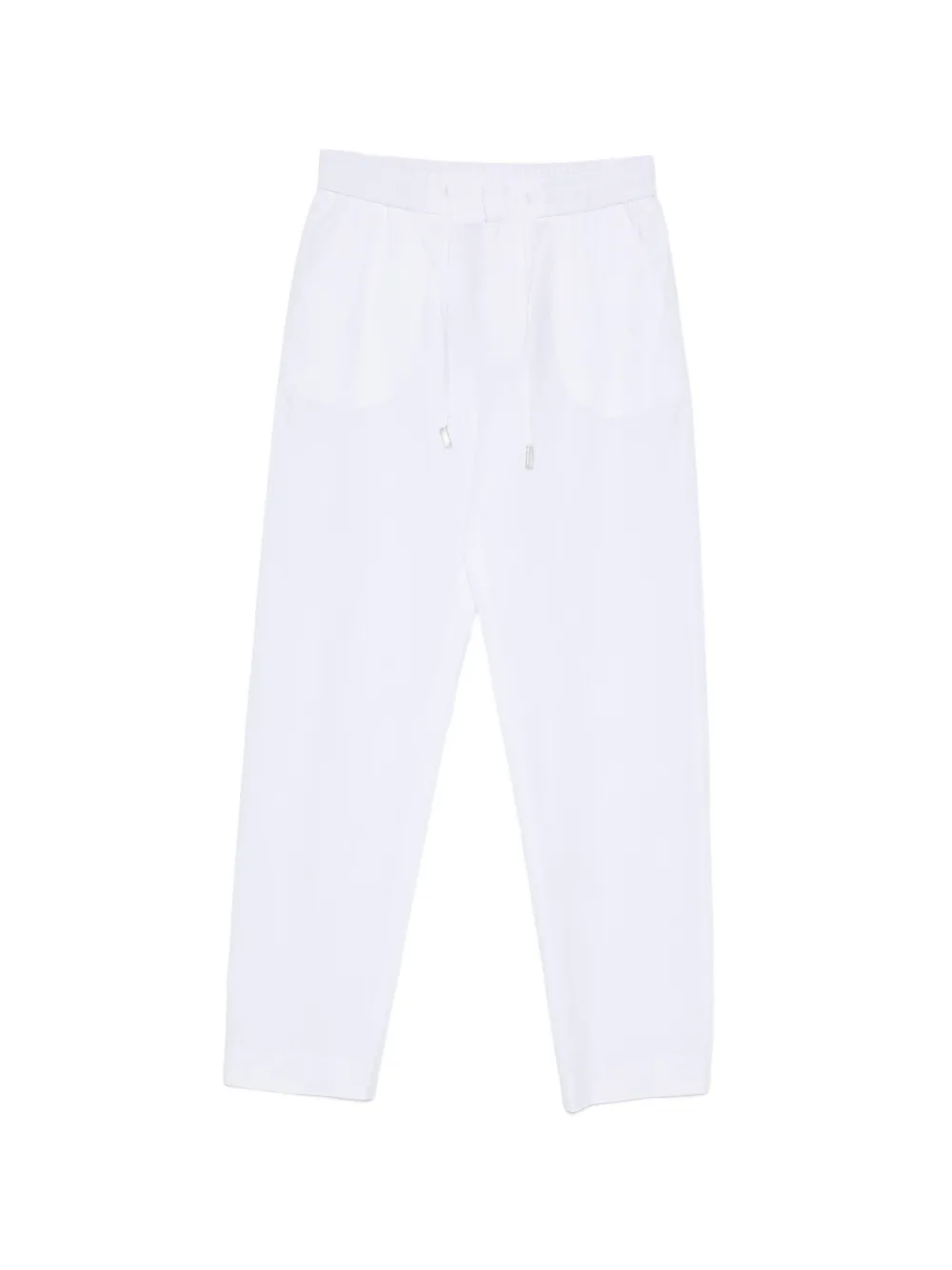 PT Torino drawstring elasticated-waist trousers - Bianco