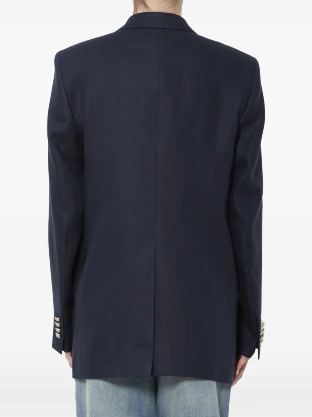 Tagliatore Jack met dubbele rij knopen Blauw