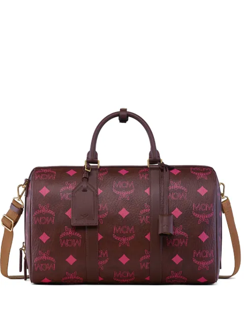 MCM small Ottomar Maxi Visetos weekender bag