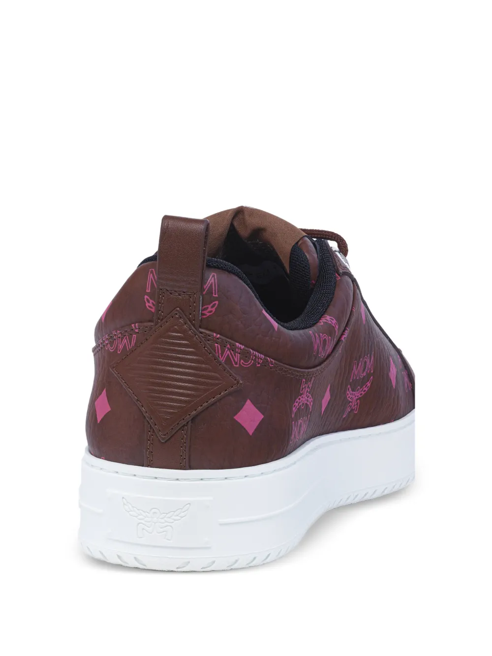 MCM Neo Terrain Visetos sneakers Bruin
