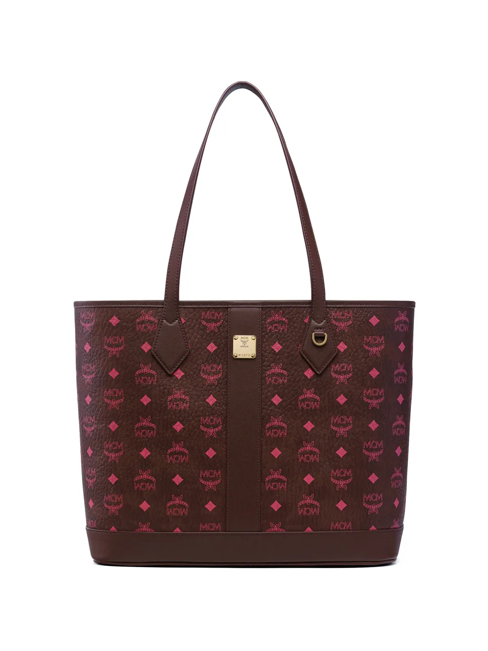 MCM New Liz Visetos tote bag - Marrone
