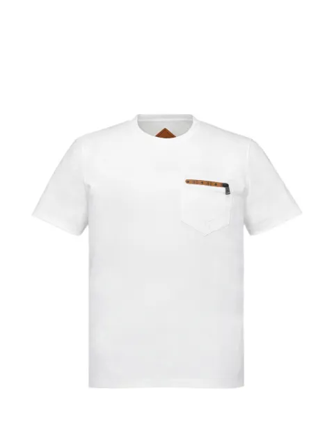 MCM zip-pocket logo T-shirt