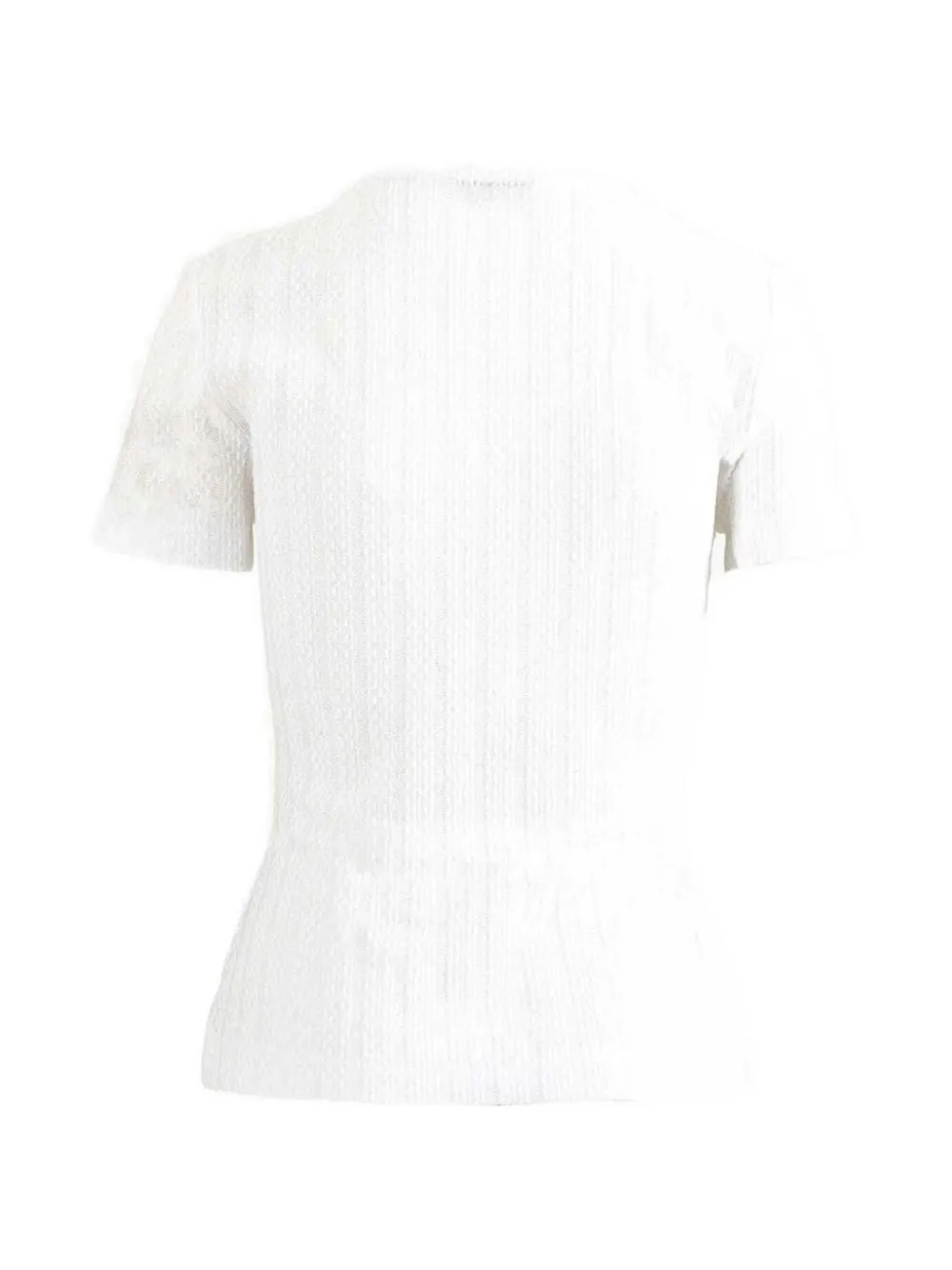 GUESS USA T-shirt met gesp-detail en uitgesneden details Wit