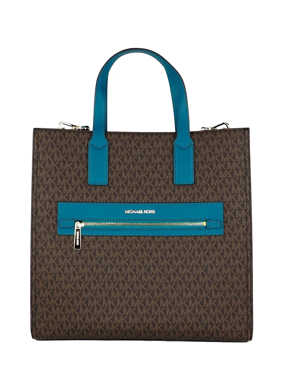 Michael Kors large Kenly tote bag - Marrone