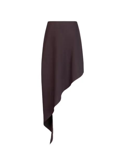 Alaïa — asymmetric draped skirt