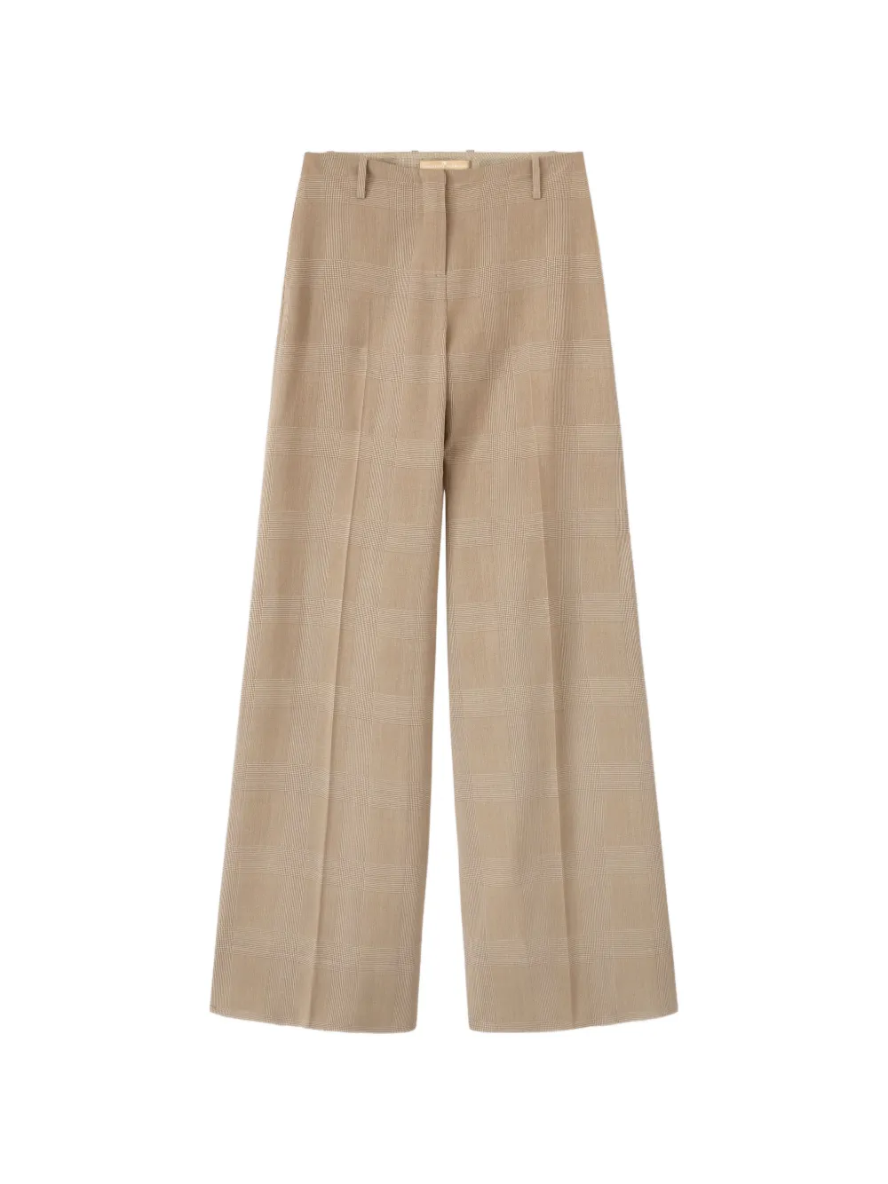Ermanno Scervino Glen geruite broek Beige