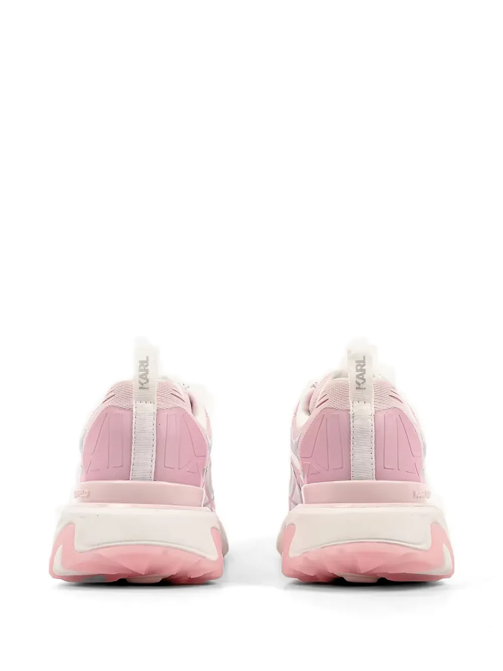 Karl Lagerfeld Blaze geperforeerde sneakers Roze