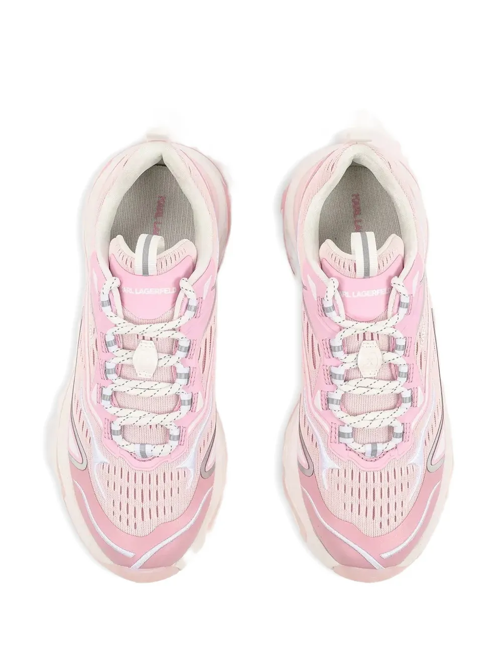 Karl Lagerfeld Blaze geperforeerde sneakers Roze
