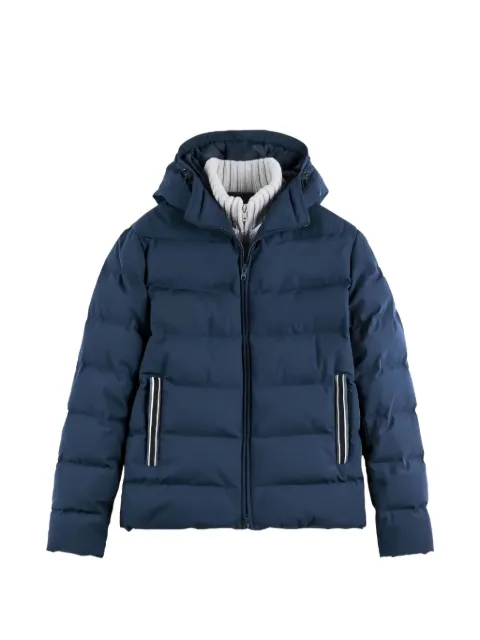 Fay double-front down jacket