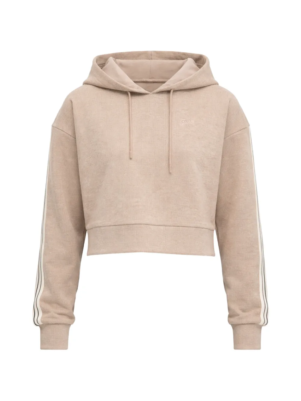 GUESS USA cropped hoodie - Toni neutri