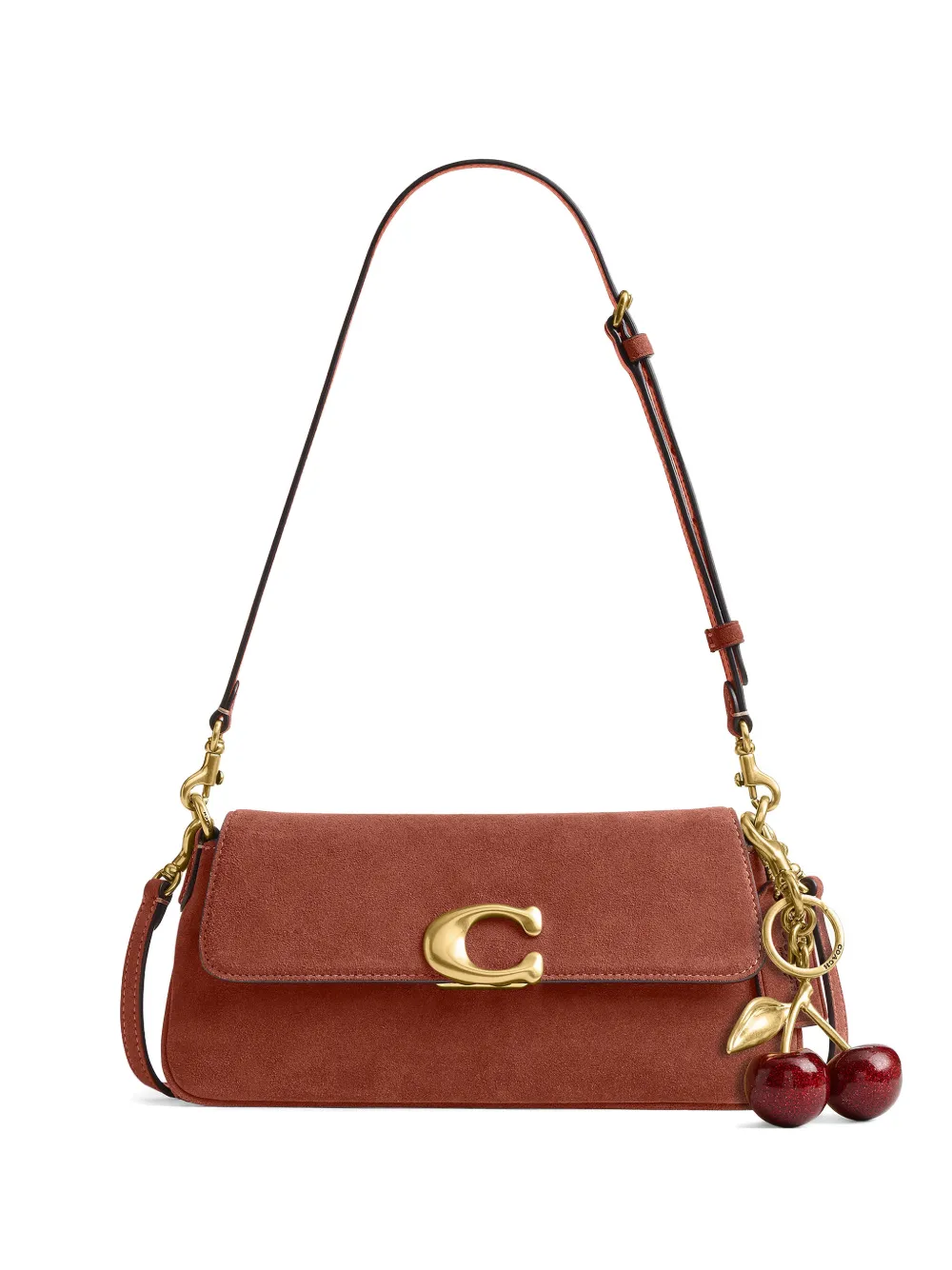Coach Jet logo-plaque shoulder bag - Marrone
