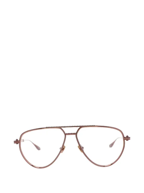 VALENTINO GARAVANI EYEWEAR Rockstud pilot-frame glasses
