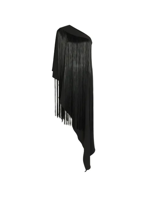 The Arrivals Angelica fringed asymmetric dress