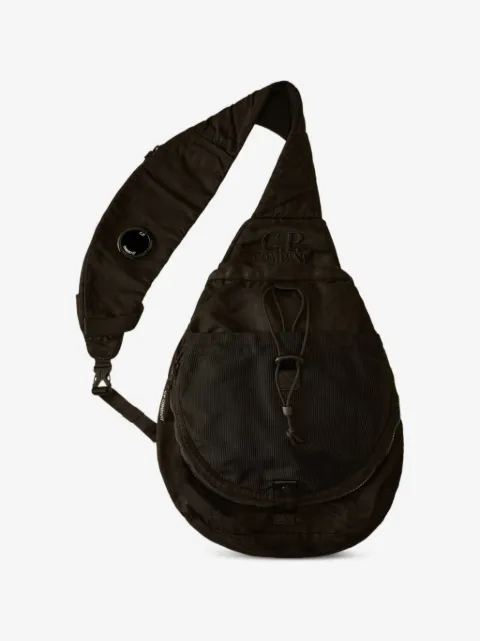 C.P. Company Kids U16 Lens-detail embroidered backpack